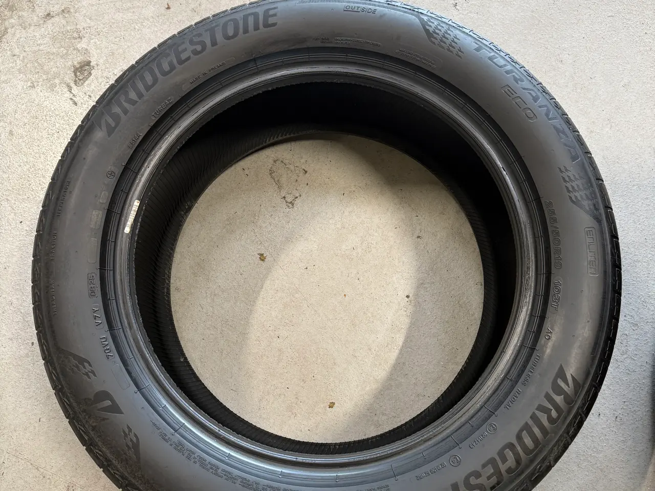 Billede 2 - 2 stks brugte Bridgestone 255/50 19