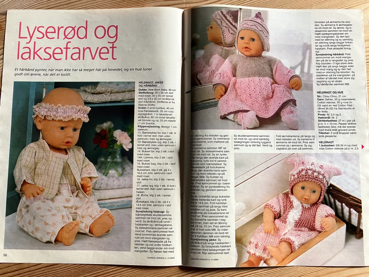 Billede 4 - Sy og strik til Chou Chou og New Born Baby