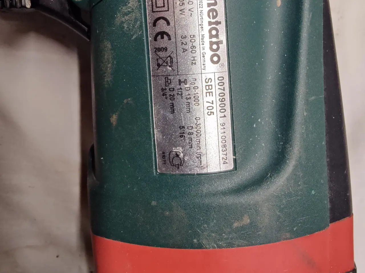 Billede 2 - Metabo Slagboremaskine SBE 705