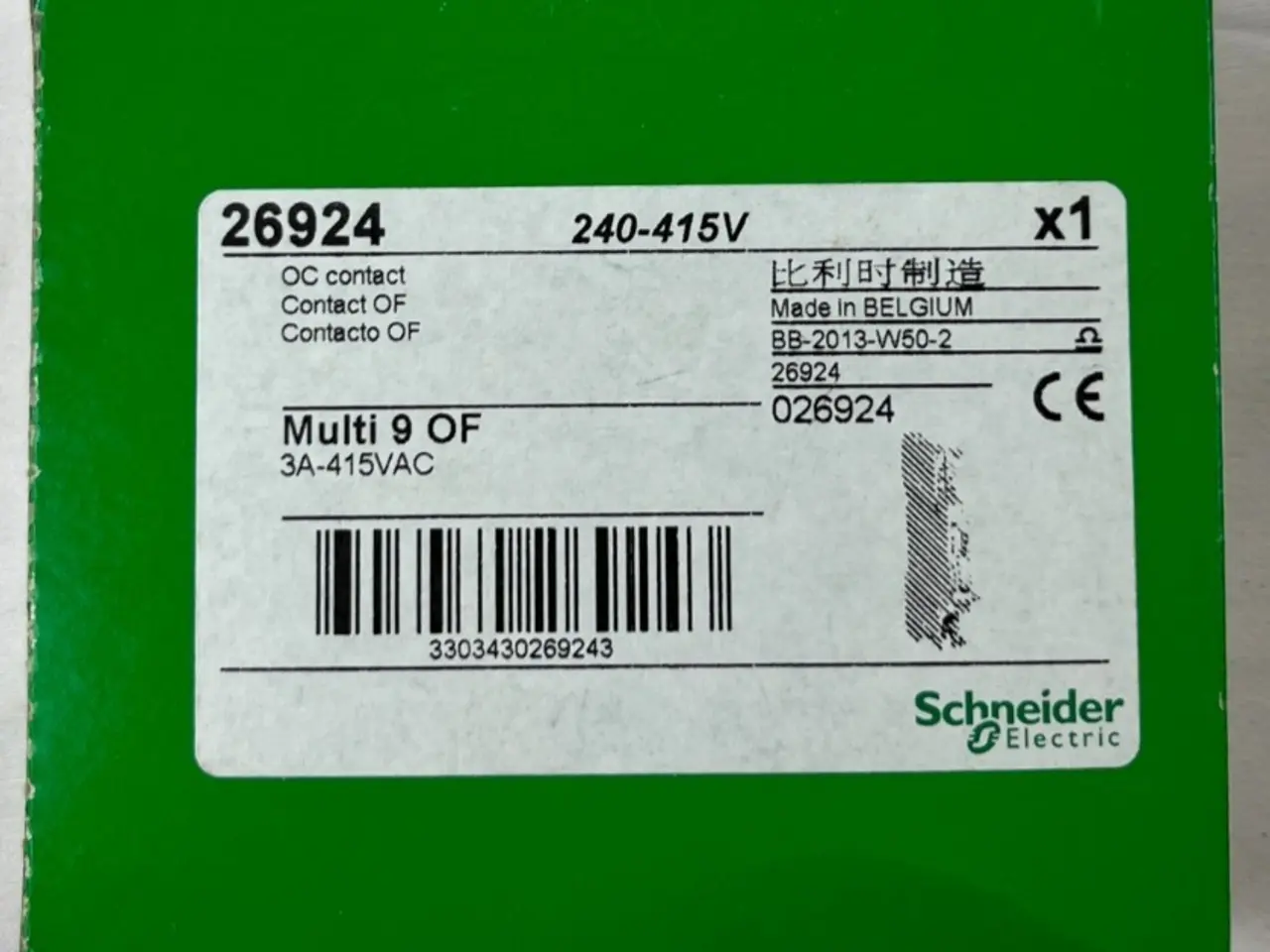 Billede 1 - Schneider Electric 26924 Multi 9 OF Auxiliary