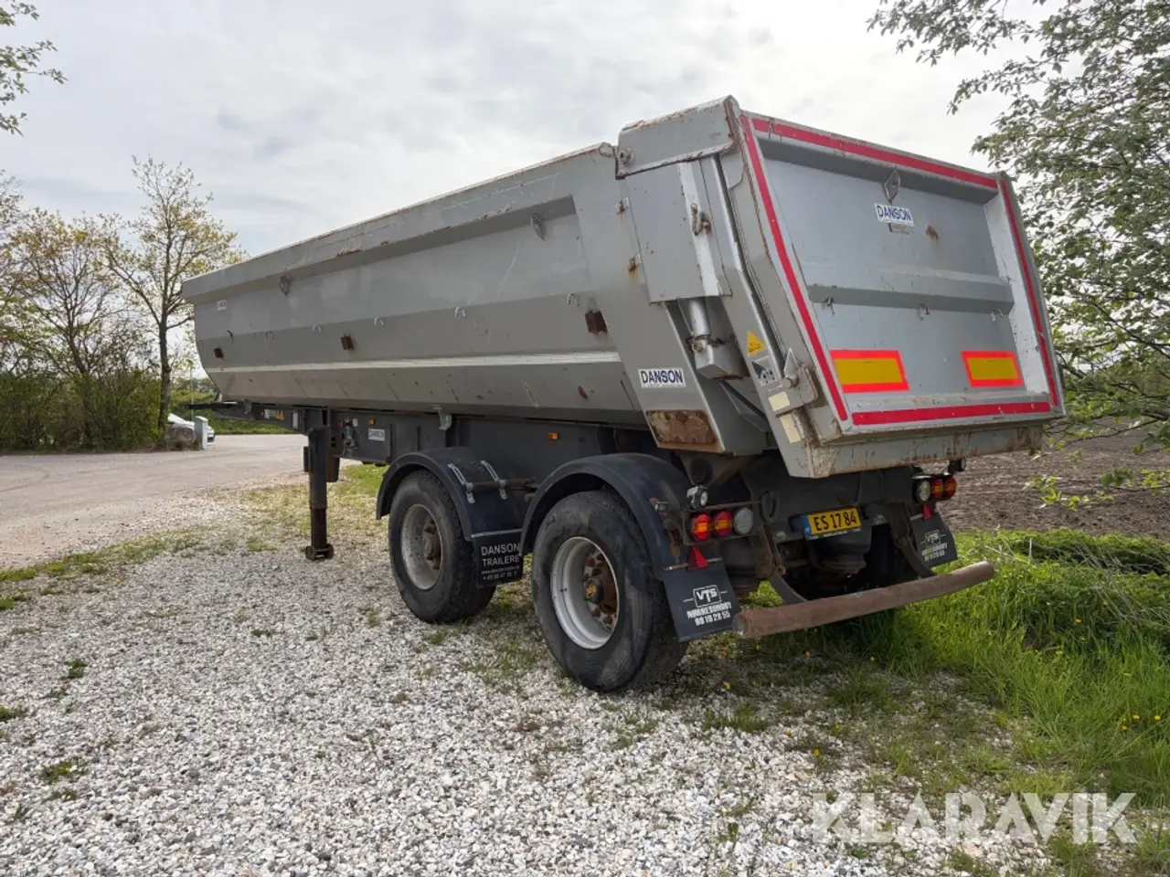 Billede 3 - Tiptrailer Danson S2380 2 akslet