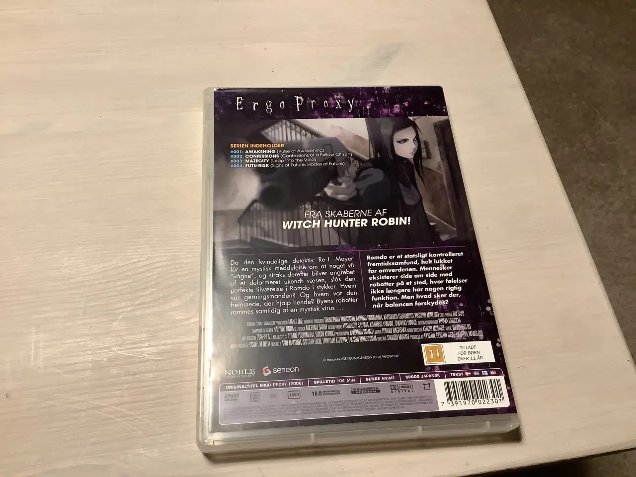Billede 2 - Ergo Proxy anime dvd vol.1 Awakening