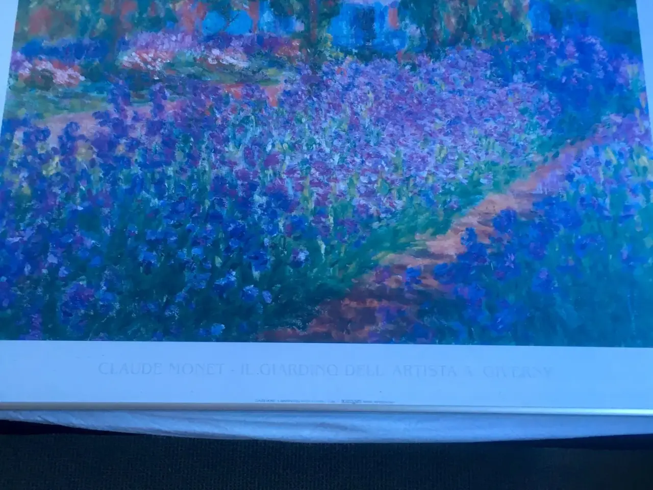 Billede 1 - Flot indrammet Claude Monet