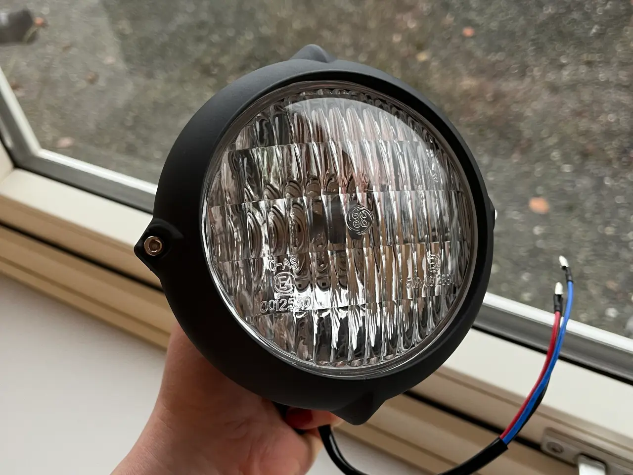 Billede 1 - 5,3” forlygte matsort