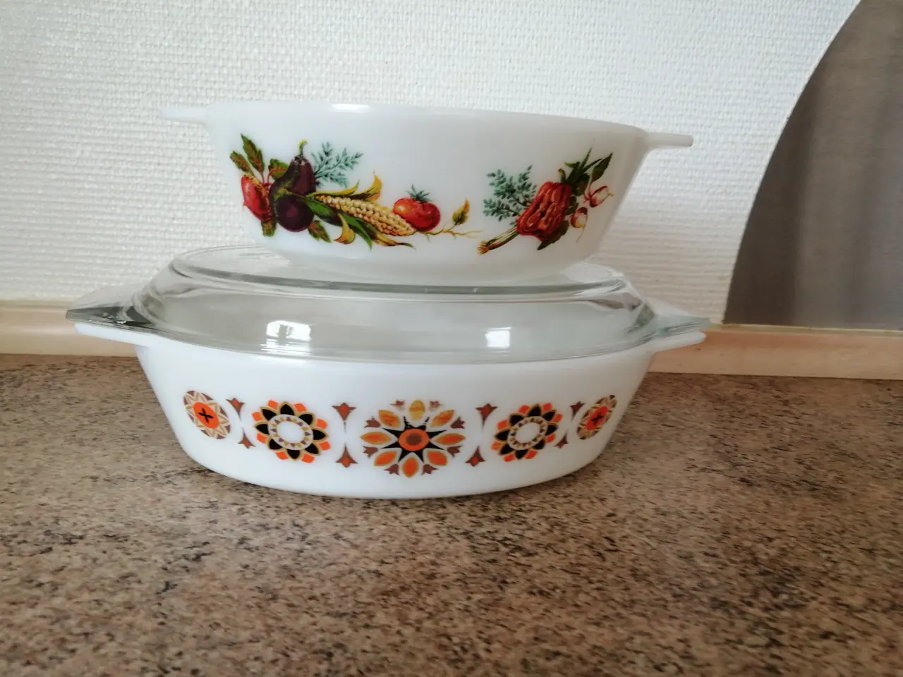 Billede 1 - ildfaste fade det ovale med låg 7Hog 24 L