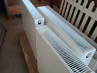 3 stk næsten nye radiator