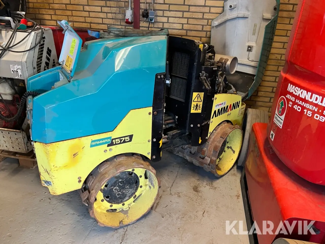 Billede 1 - Råjord kompakter Rammax 1575