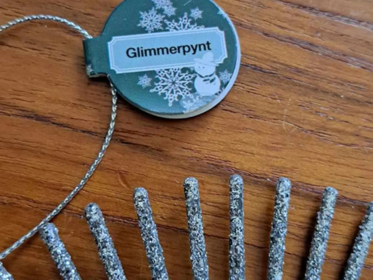 Billede 1 - Glimmer pynt til jul