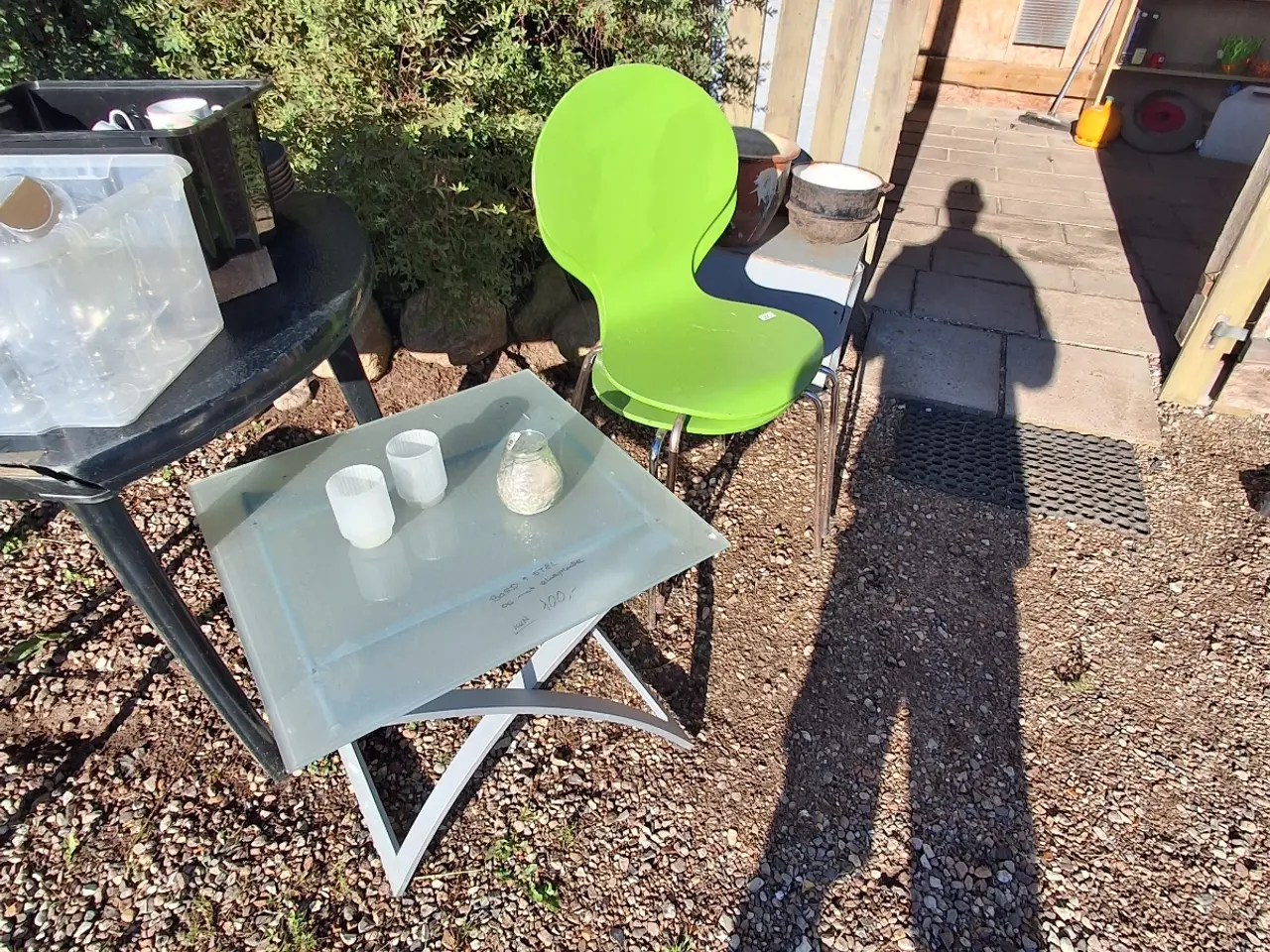 Billede 1 - Glasbord  sofa bord  sælges 