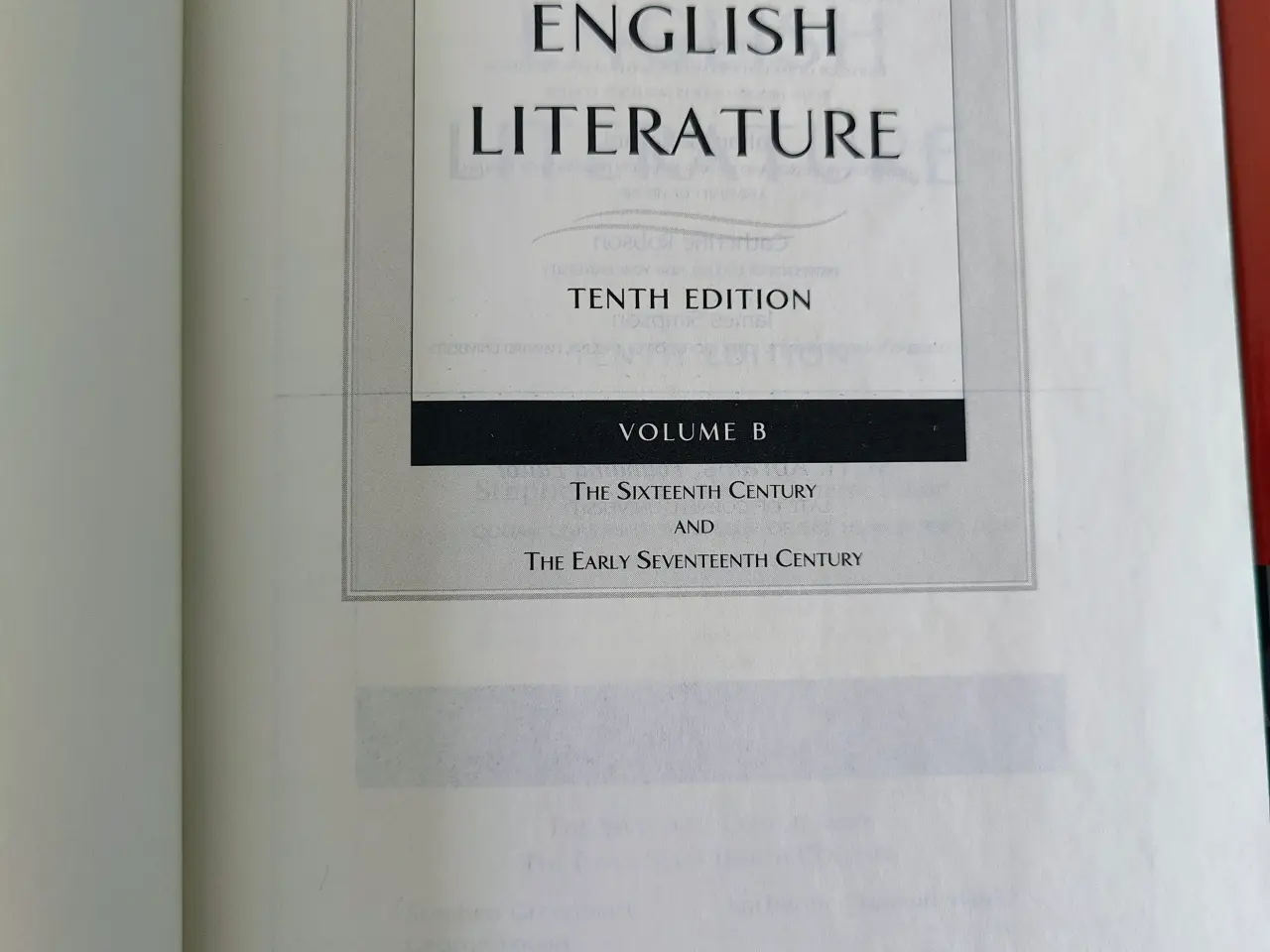 Billede 3 - Norton Anthology English & American Literature
