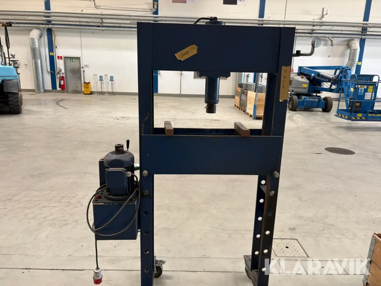Billede 3 - Hydraulisk presse AC Hydraulic P25EH - 25t