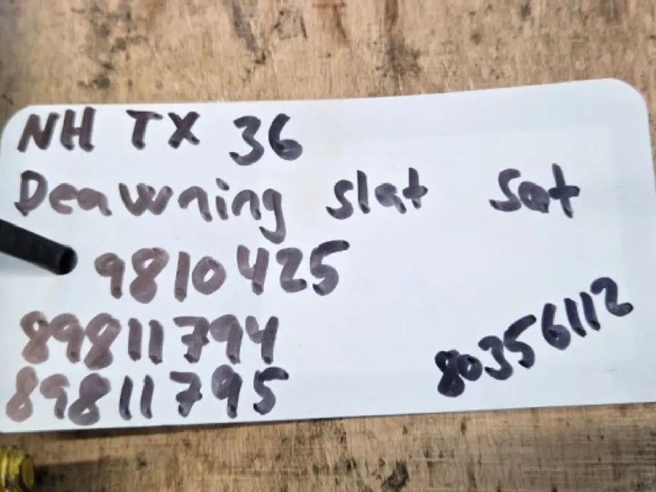 Billede 14 - New Holland TX36 Slagle Sæt 89811794