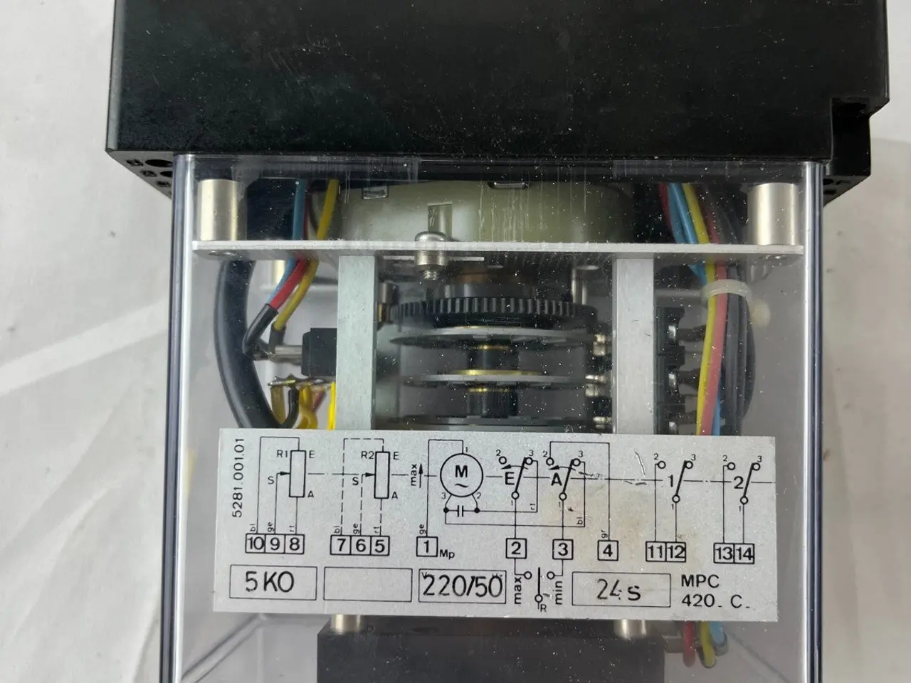 Billede 9 - 5KO 05012A033 Motor Timer 220V 50Hz 24s Delay MPC