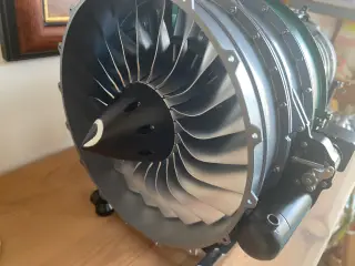 Jet motor metal model...