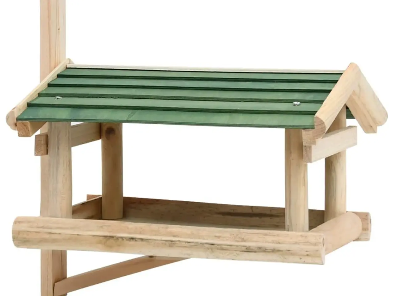 Billede 1 - Fuglefoderhus 35x29,5x21 cm massivt træ