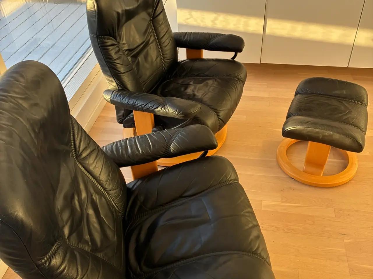 Billede 2 - Stressless lænestol sæt