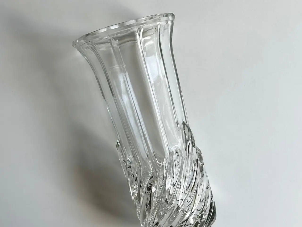 Billede 2 - Vase m swirl, Stölzle-Oberglas