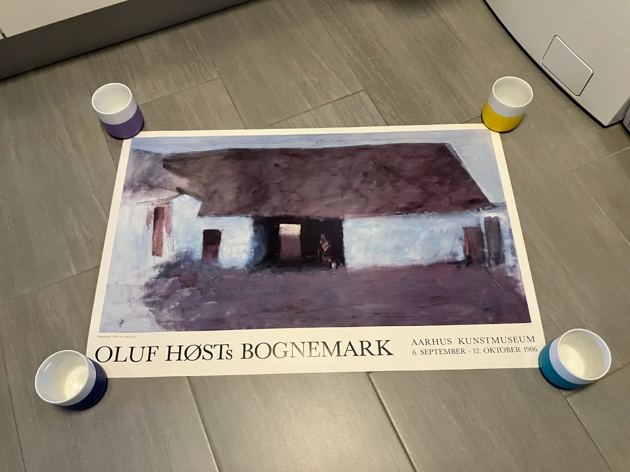 Billede 1 - Kunstplakat Oluf Høst