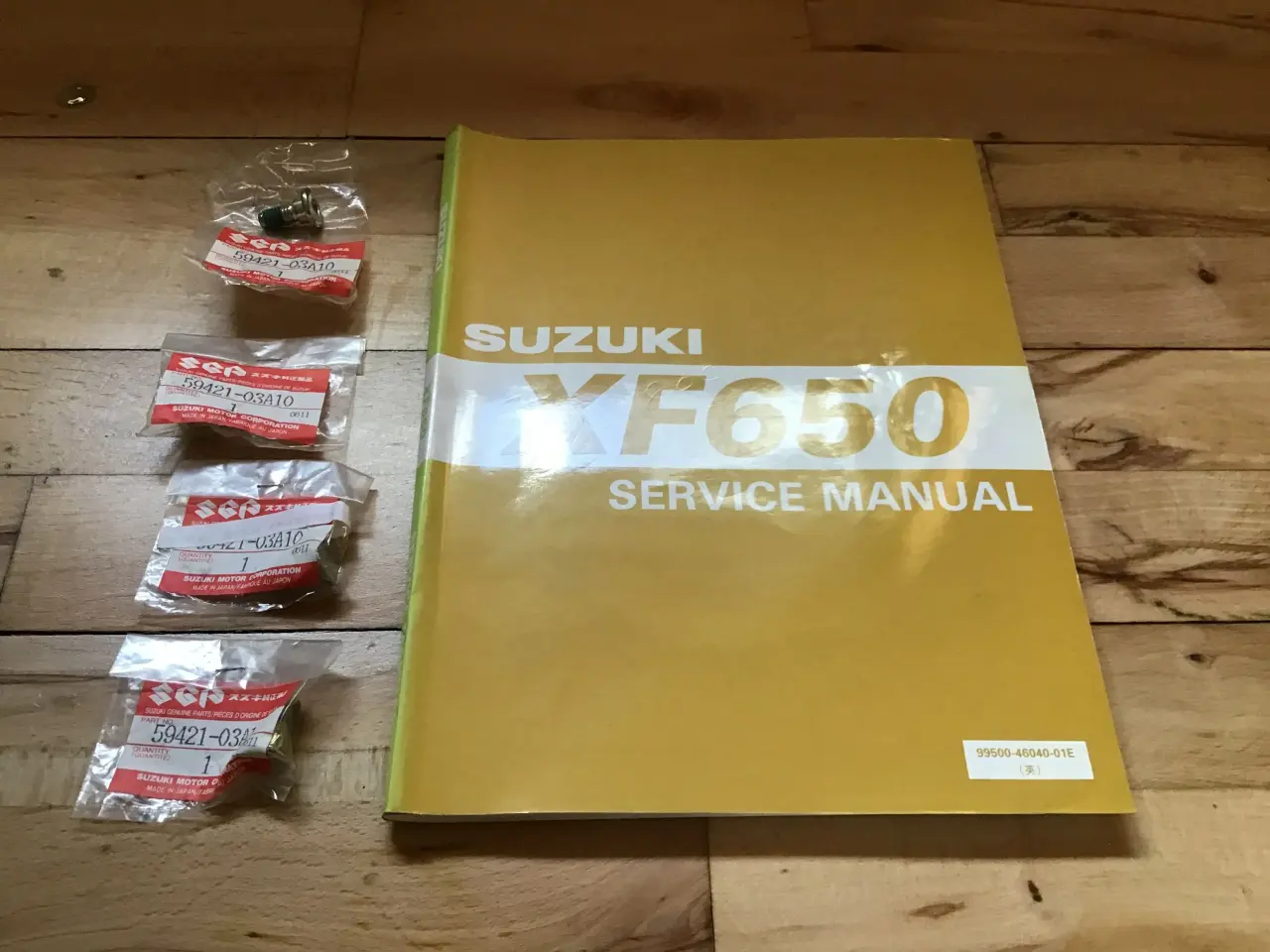 Billede 1 - Suzuki XF 650 Free Wind Manual og
