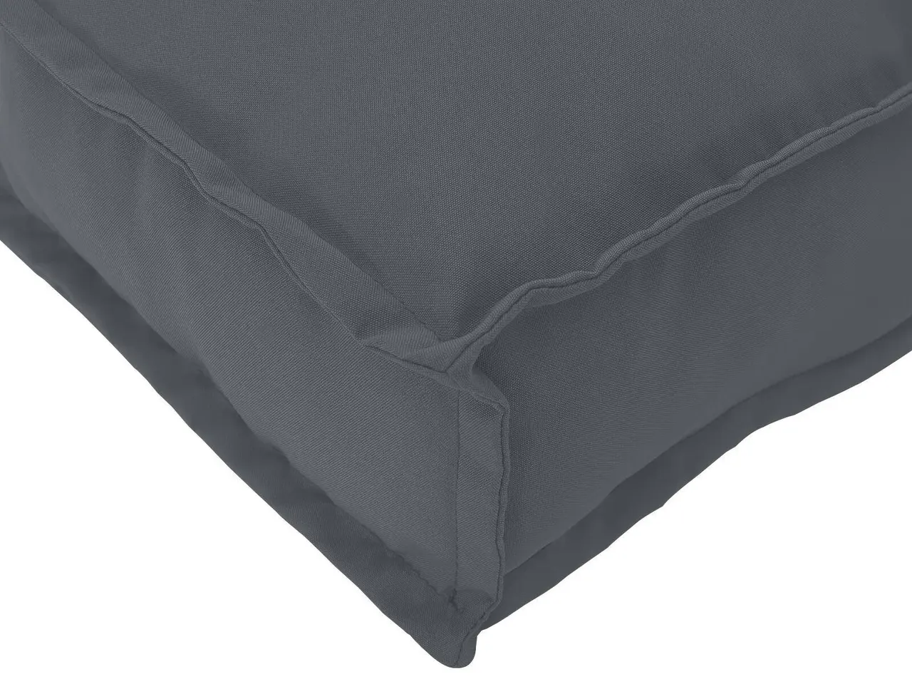 Billede 5 - Pallehynde til bænk Antracit 140 x 40 x 8 cm Oxford stof
