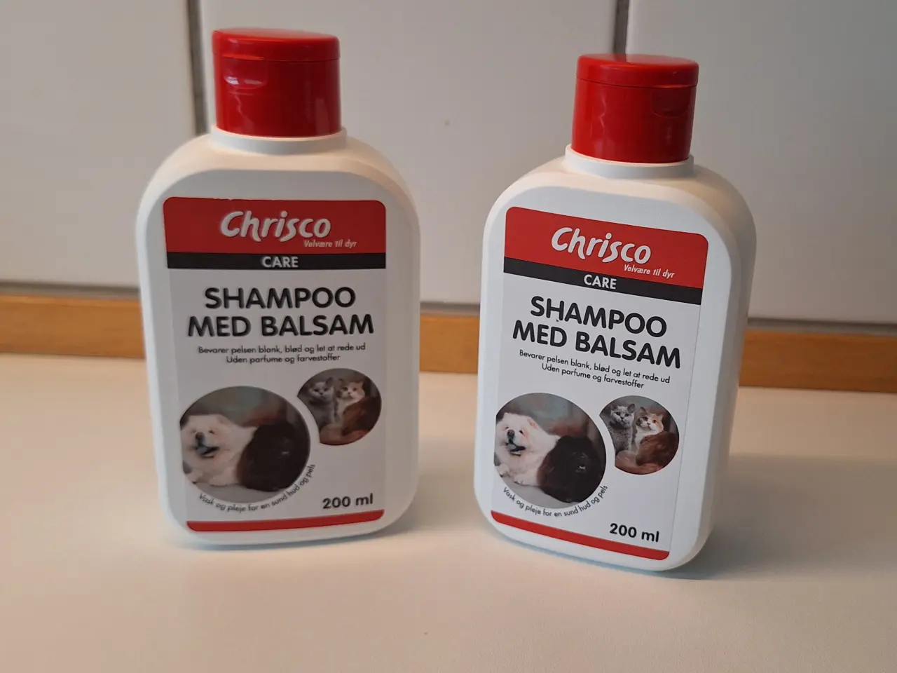 Billede 1 - 2 stk. Chrisco hundeshampoo med balsam sælges