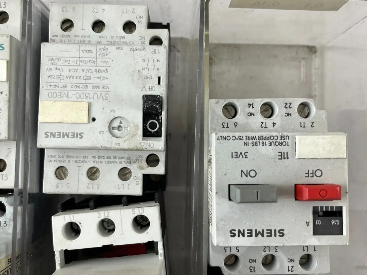 Billede 9 - Siemens Motor Starter parti 18pcs 3VE1 3RV 3VU