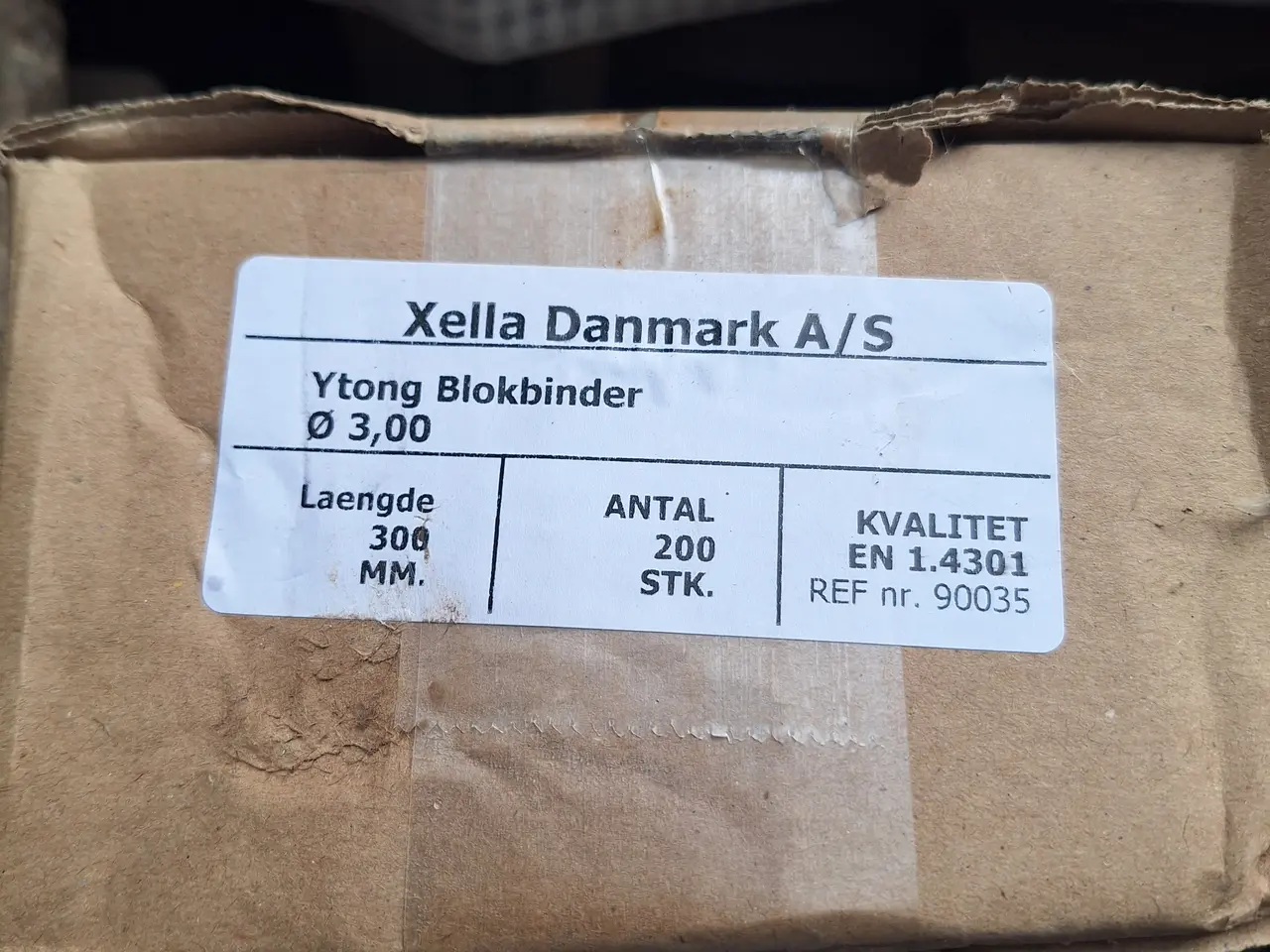 Billede 1 - Blokbinder til gasbeton 