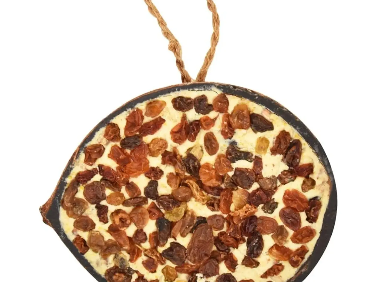 Billede 4 - Fuglefoder - 10 fyldte halve kokosnødder, 290 g