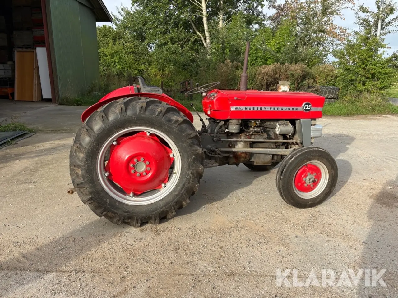 Billede 6 - Veterantraktor Massey Ferguson 135