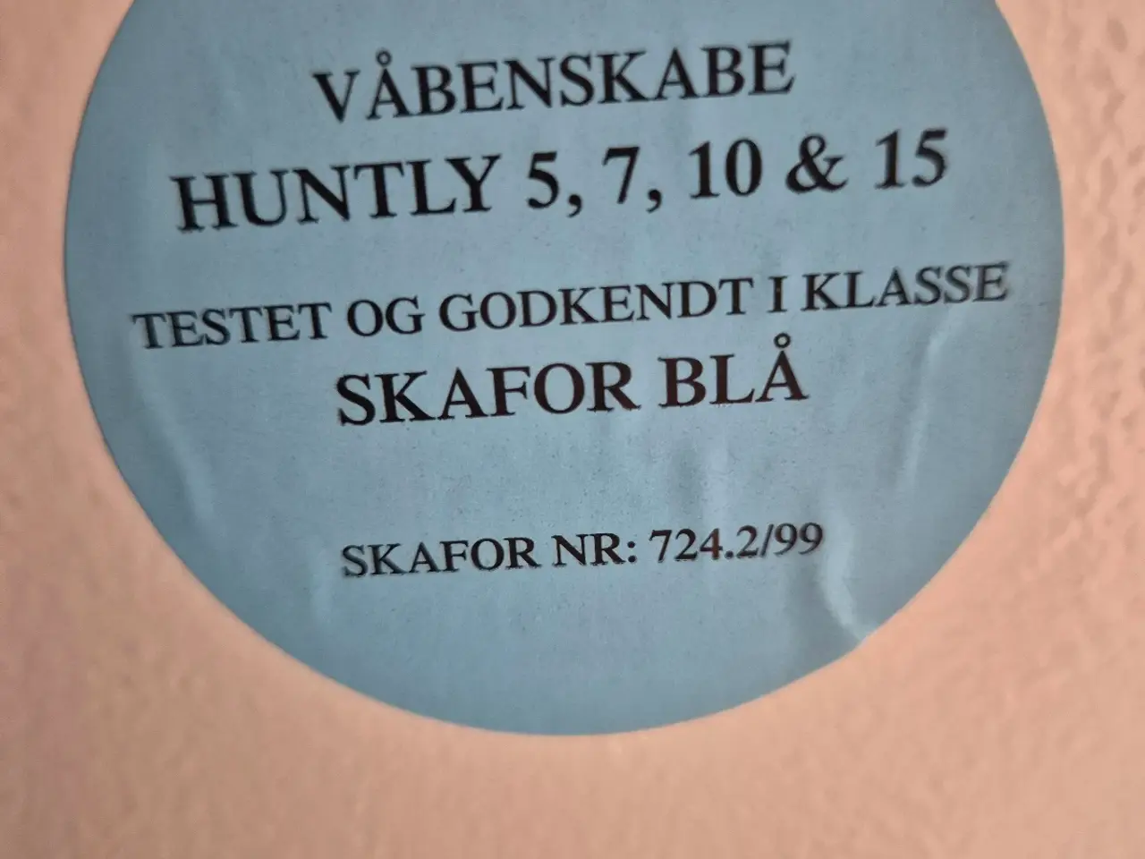 Billede 2 - Våbenskab 