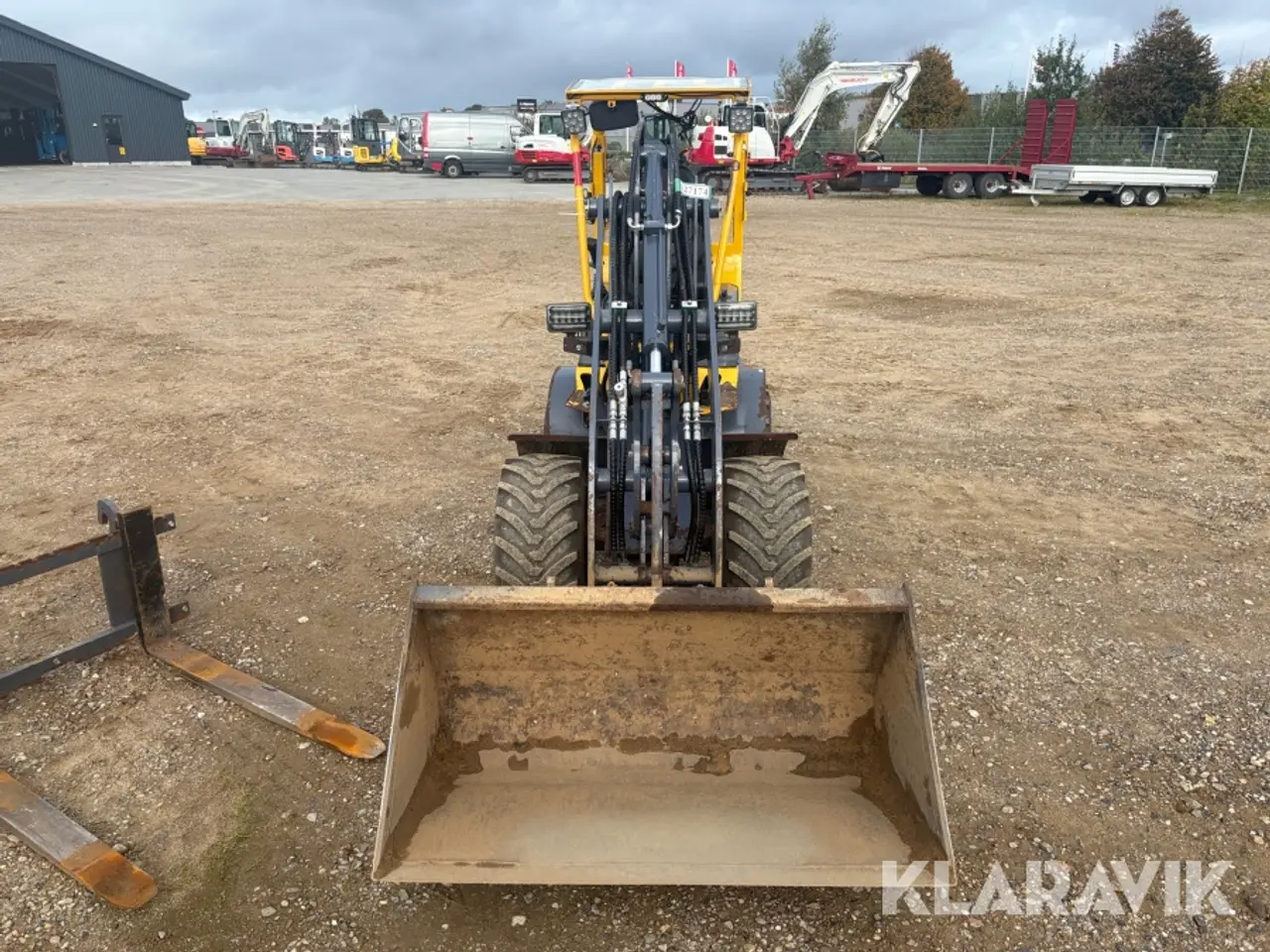 Billede 8 - Minilæsser Eurotrac 810/W11 + tilbehør