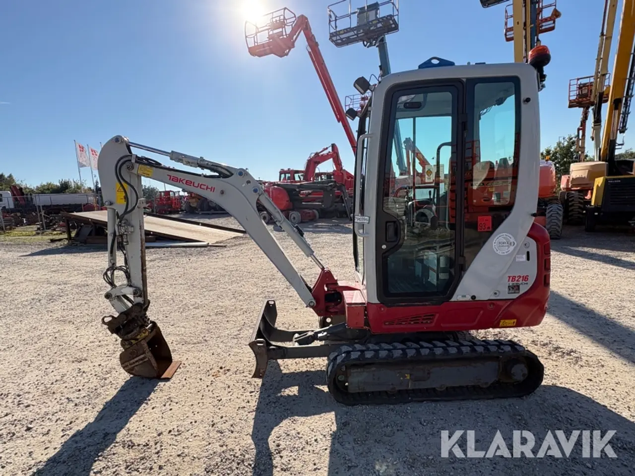 Billede 6 - Minigraver Takeuchi TB216 Tilt