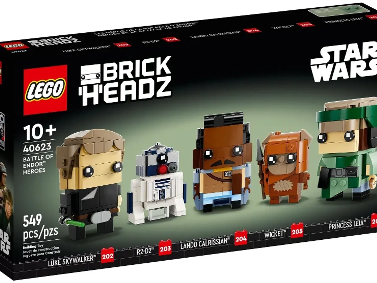 Billede 3 - Lego Brickheadz, ny, 40623 Slaget ved Endor Helte