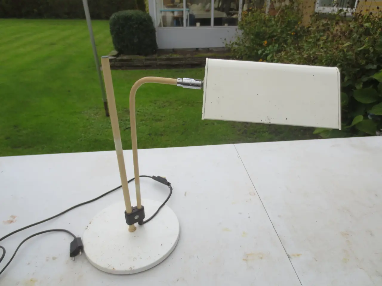 Billede 1 - 1 stk Retro Bordlampe i Metal