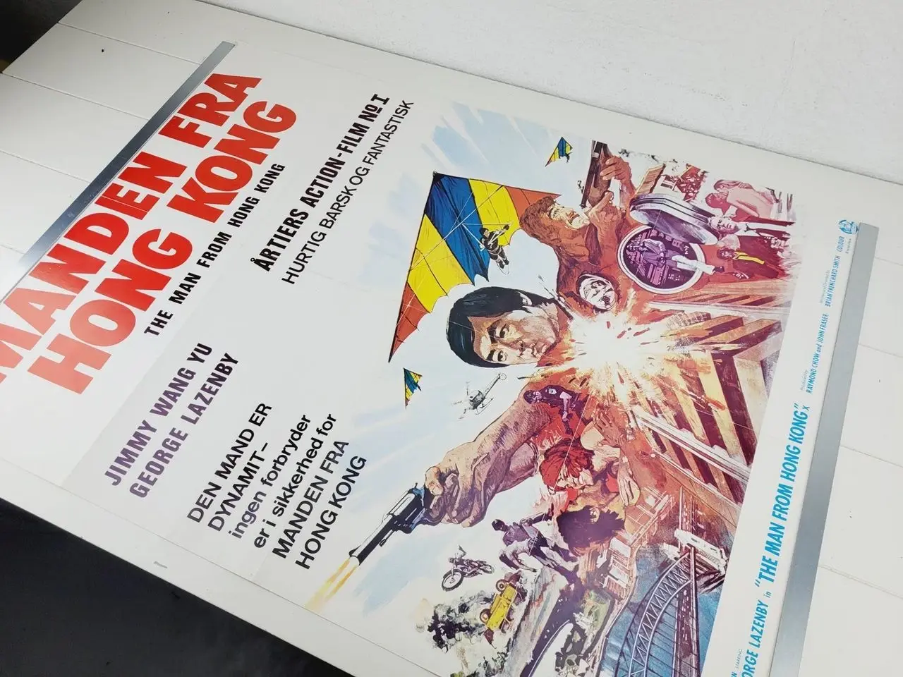 Billede 2 - ⭐️- Plakat: Vintage - Manden Fra Hong Kong