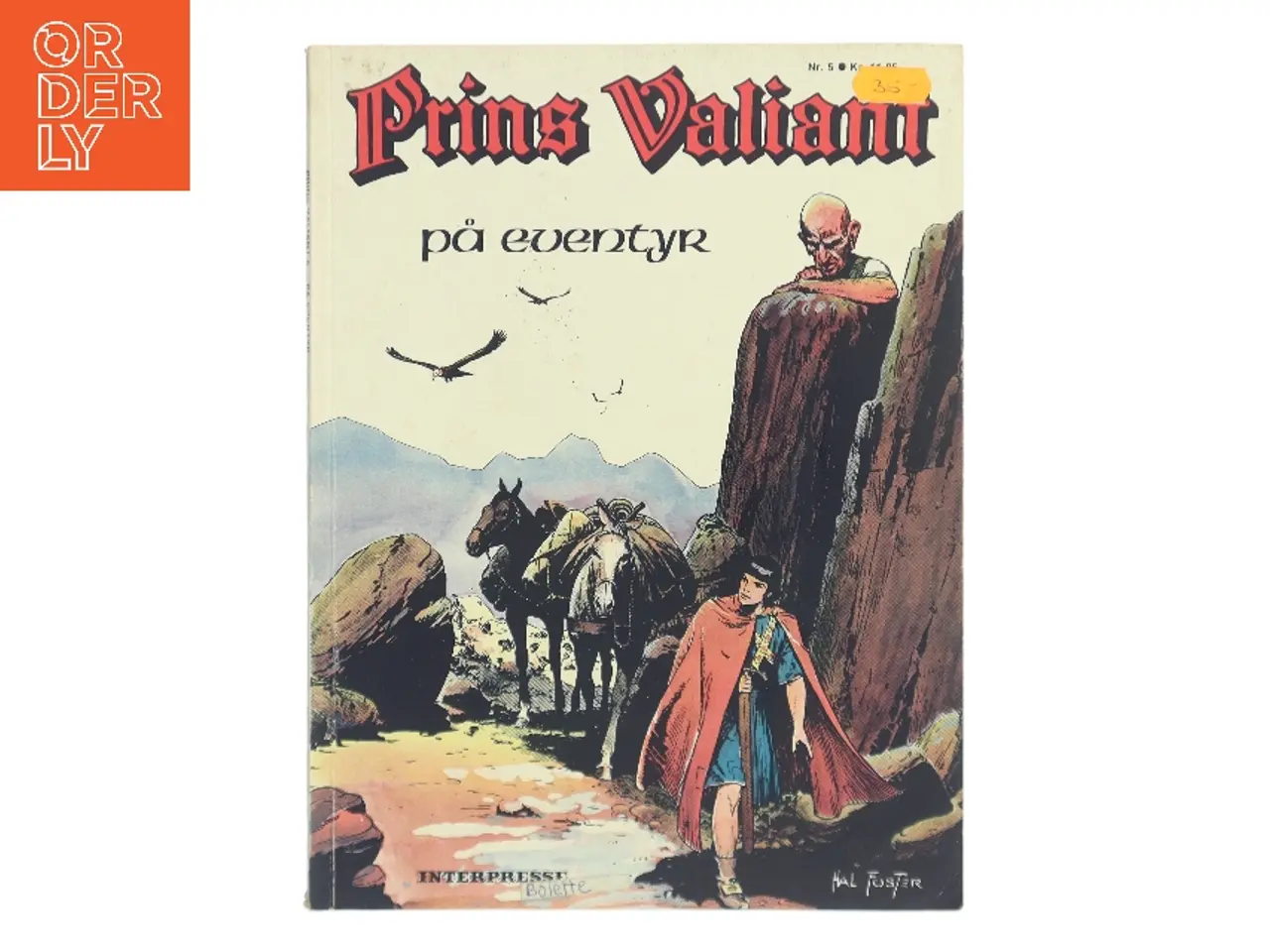 Billede 1 - Prins Valiant på eventyr af Hal Foster (Bog)