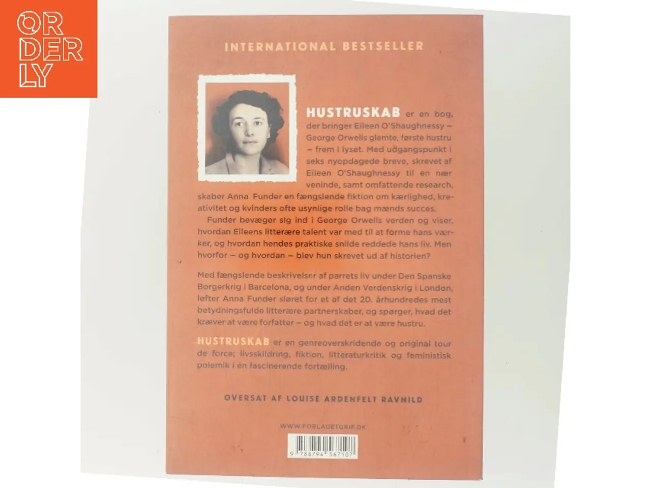 Billede 3 - Hustruskab : mrs. Orwells usynlige liv af Anna Funder (Bog)