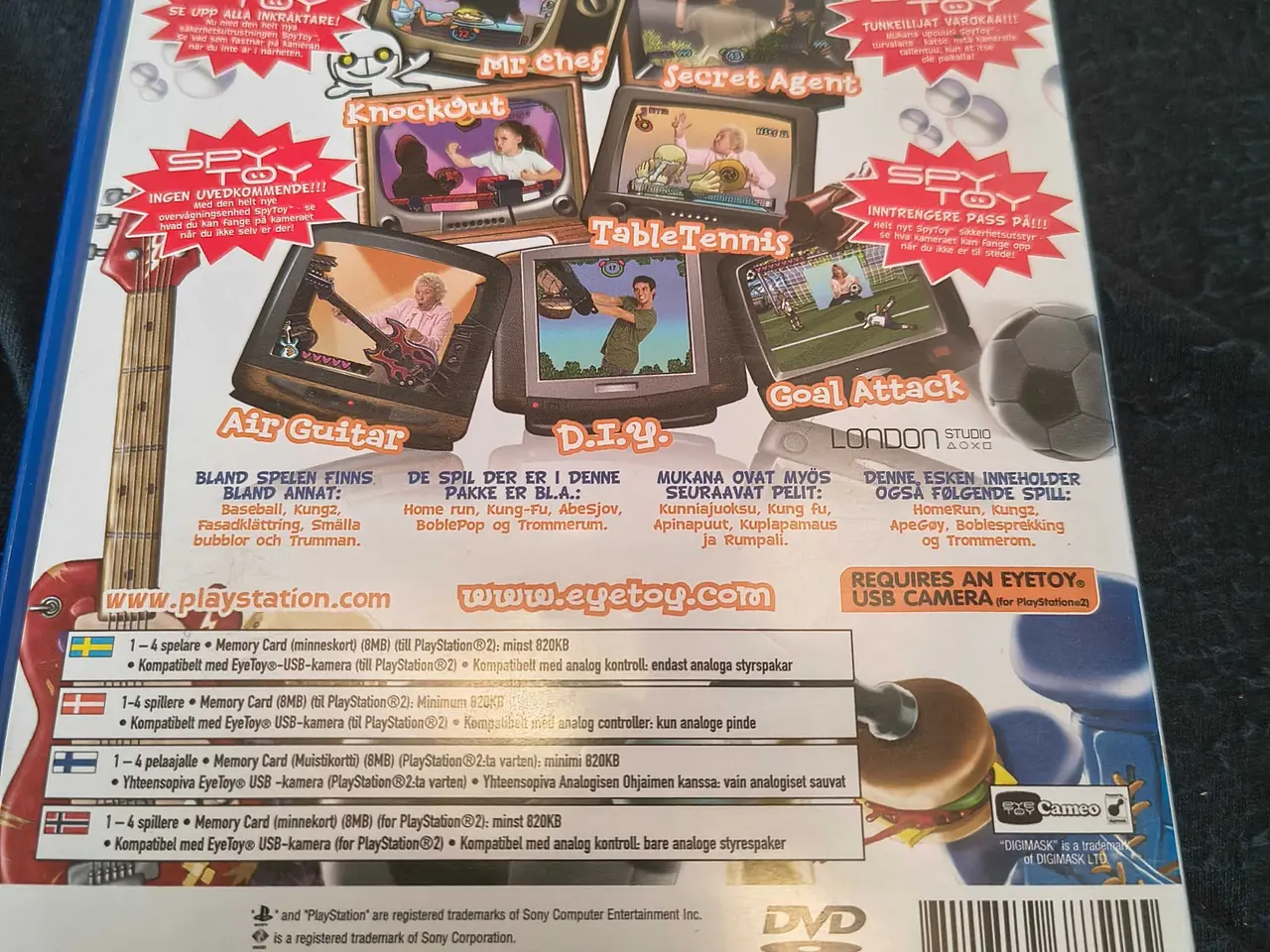 Billede 9 - EyeToy pakke til PS2 – Kamera + 3 klassiske spil
