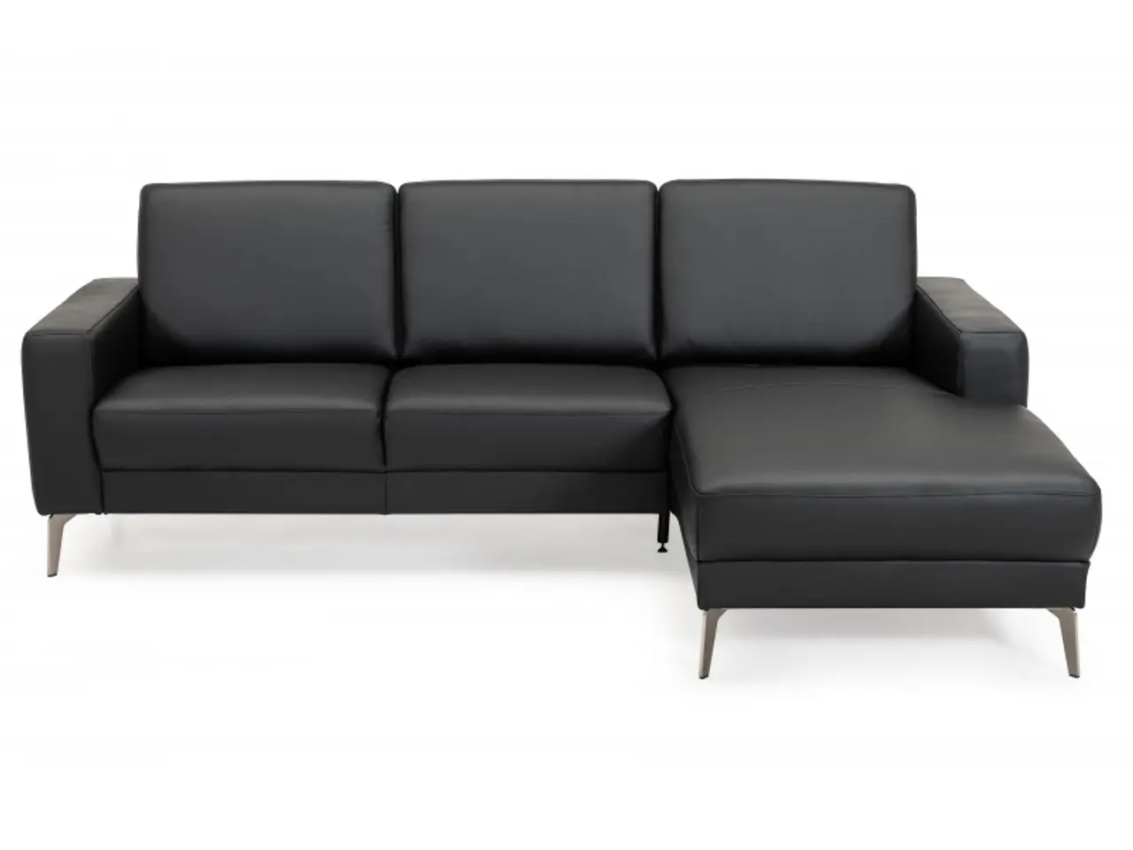 Billede 1 - Lodbjerg Læder Chaiselong sofa Højrevendt
