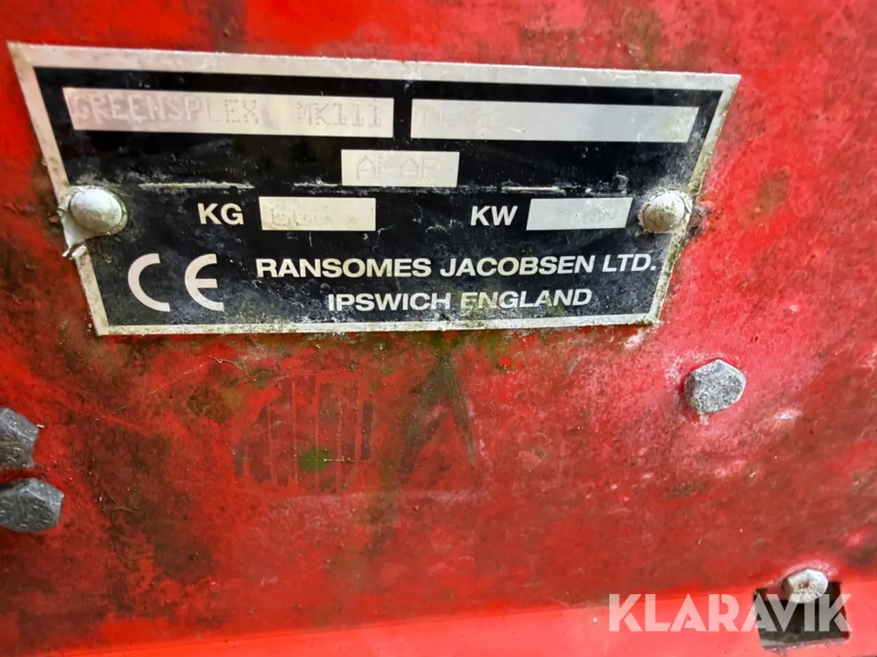 Billede 5 - Græsslåmaskine Randsomes Jacobsen Greensplex mk111