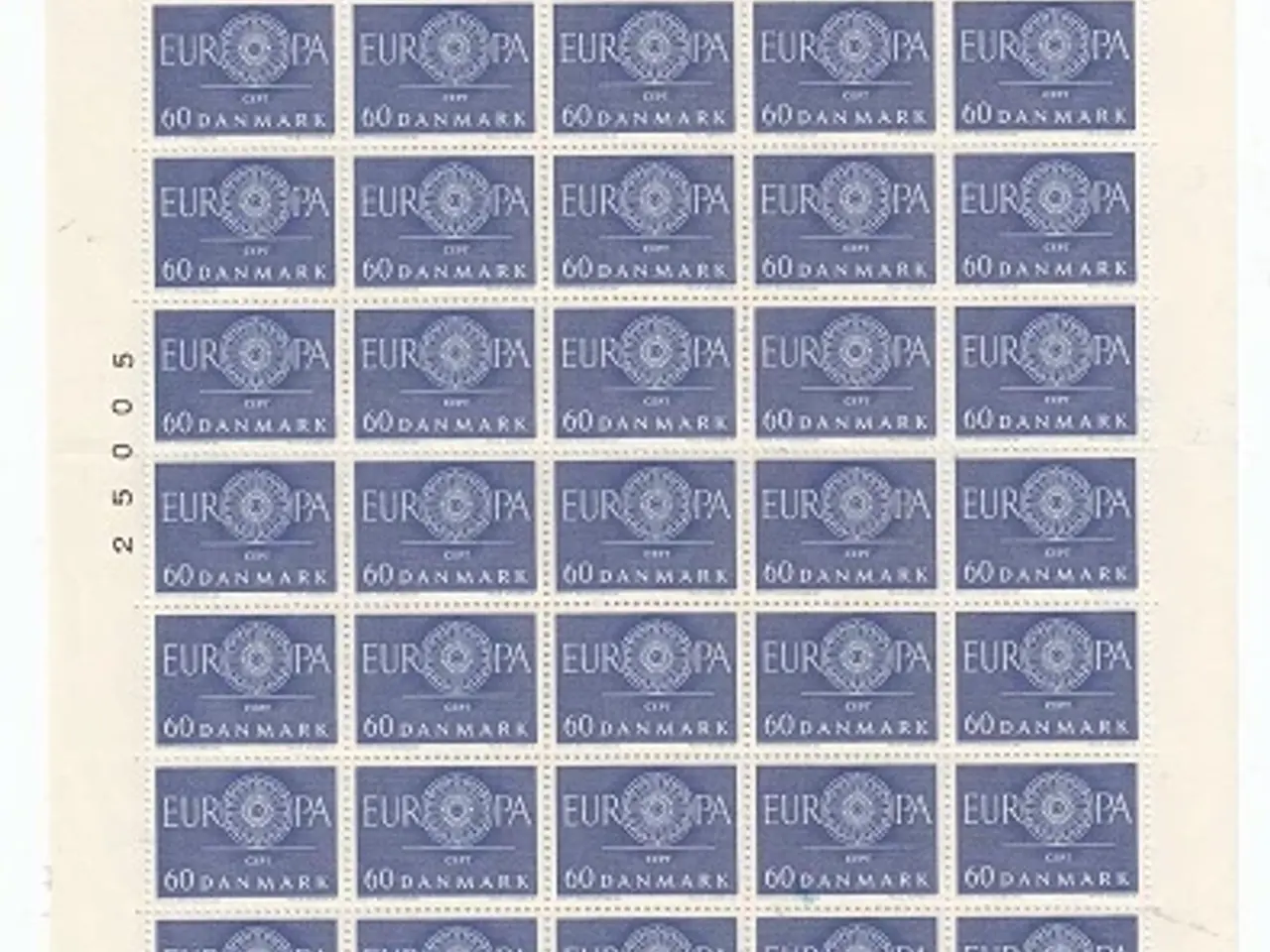 Billede 8 - Ældre danske helark. 10 stk. Postfriske