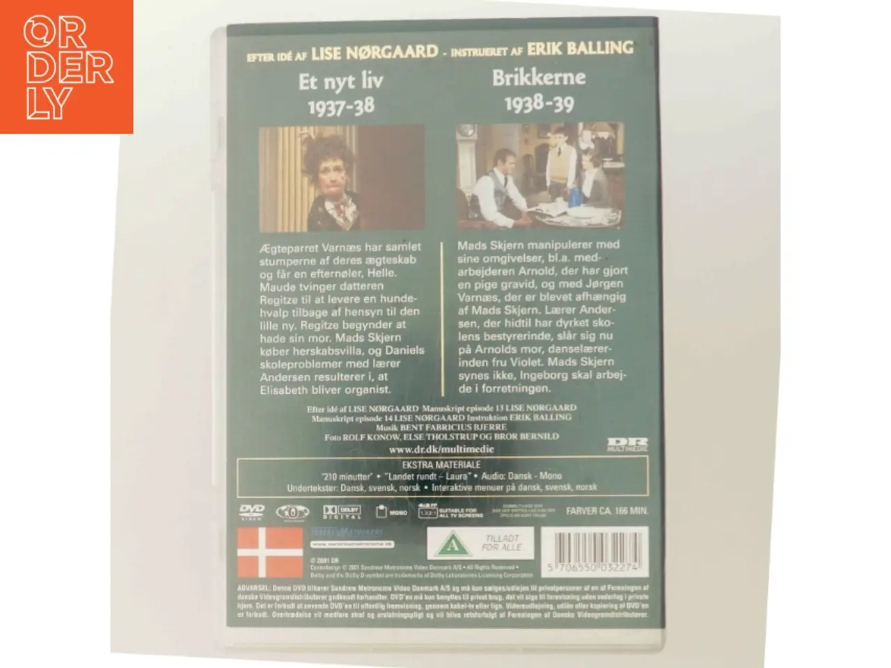 Billede 3 - MATADOR 07 (EPS. 13+14) med Jørgen Varnæs (DVD)