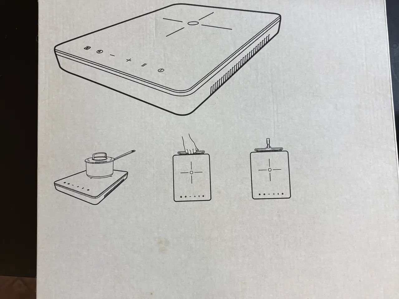 Billede 1 - IKEA TILLREDA induktionskogeplade 1 zone