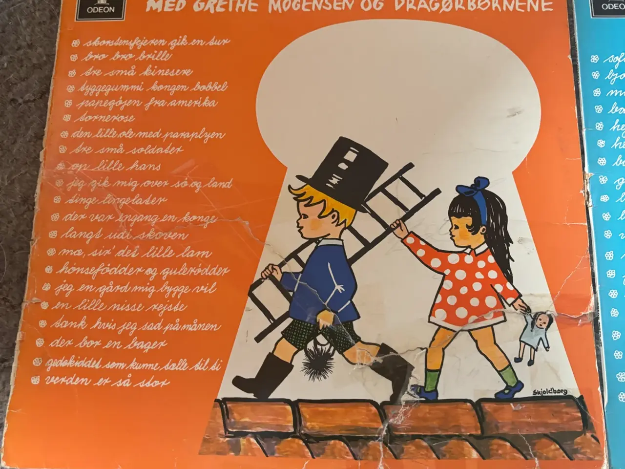 Billede 2 - 3 vintages vinyl plader synge i legeland