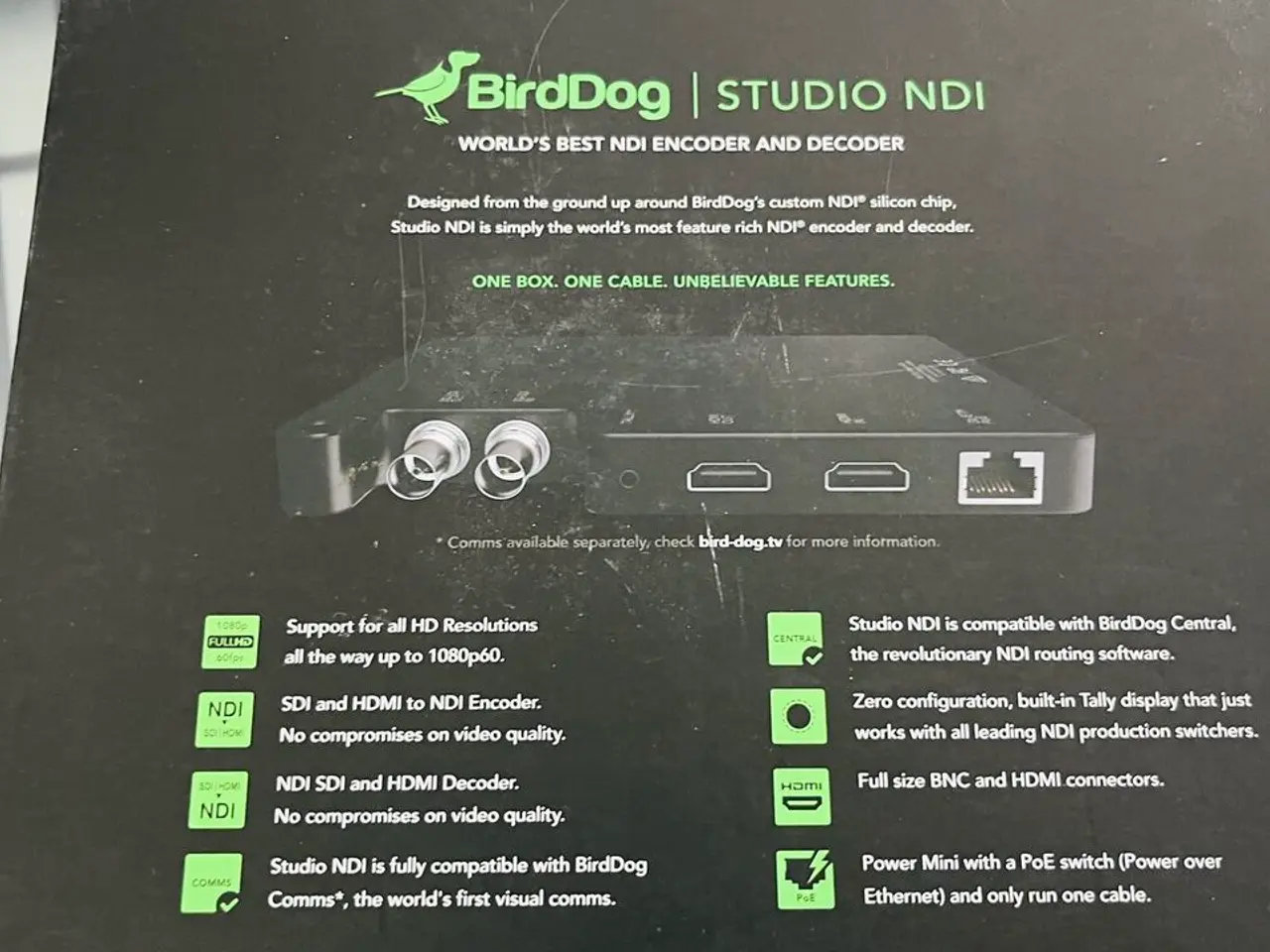 Billede 3 - Encoder/Decoder BIRDDOG Studio NDI