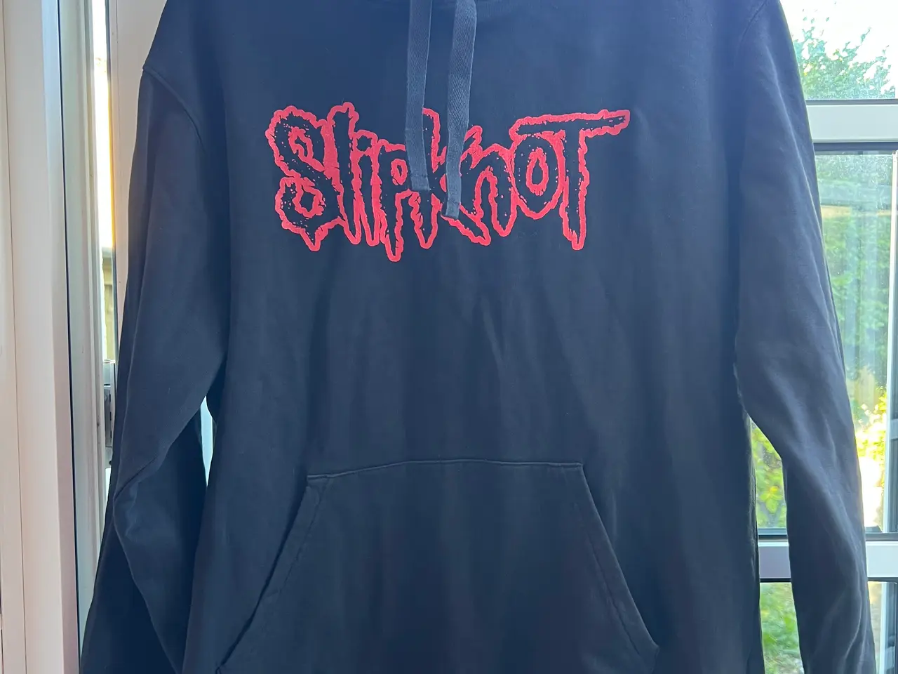 Billede 1 - Sort Slipknot Hoodie Str. XL. 
