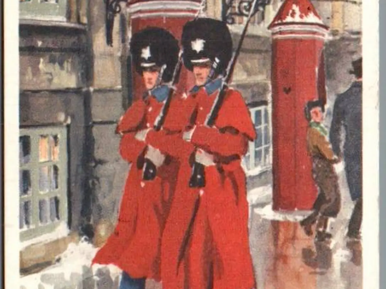 Billede 1 - Mathisen, Axel - Amalienborg - Gardere - Brugt