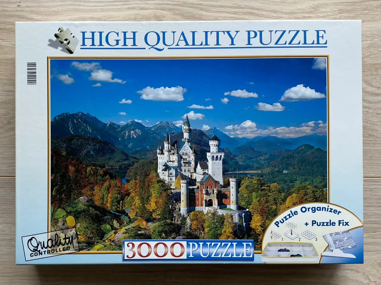 Billede 1 - Neuschwanstein 3000 brikker, puslespil