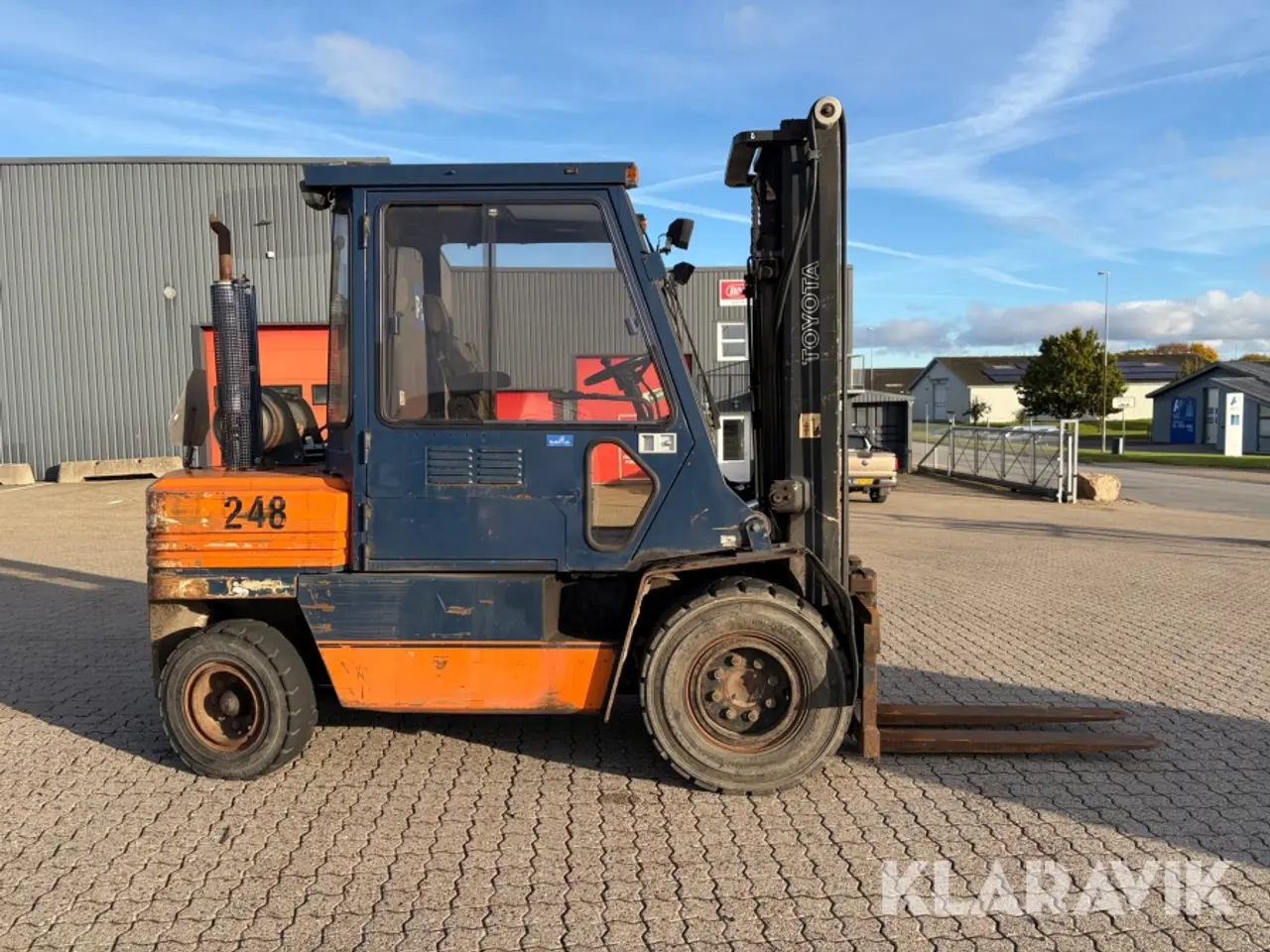 Billede 4 - Gaffeltruck Toyota 02-5FG45, 4,5 tons