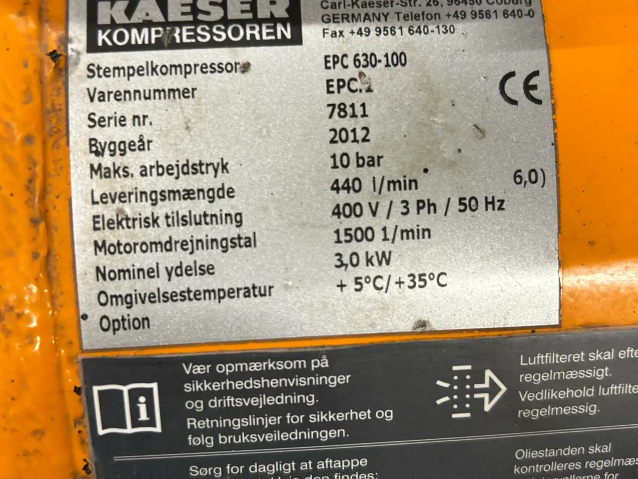 Billede 5 - Kaeser kompressor 
